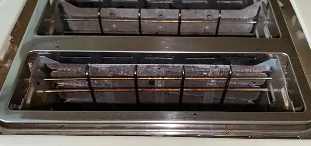 Toaster after cleaning